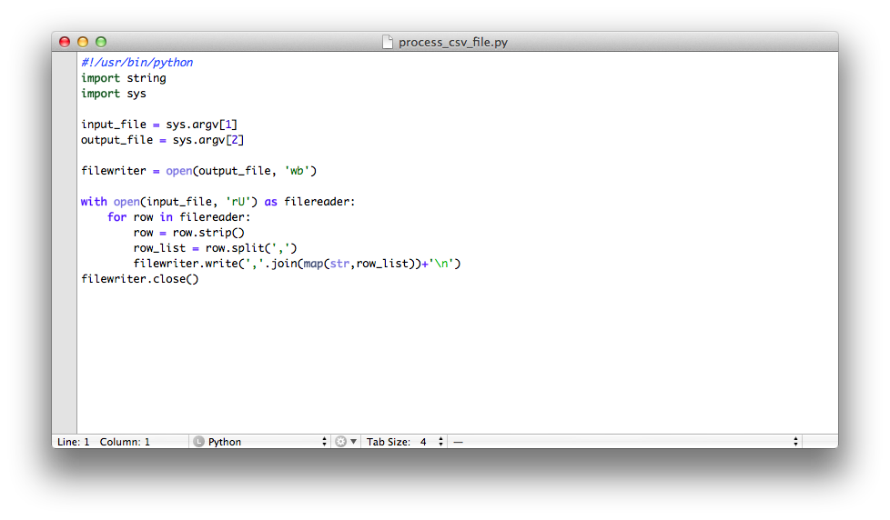 text editor for r and python for mac
